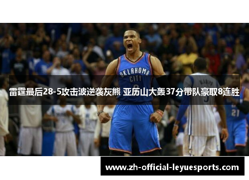 雷霆最后28-5攻击波逆袭灰熊 亚历山大轰37分带队豪取8连胜 雷霆最后28-5攻击波逆袭灰熊 亚历山大轰37分带队豪取8连胜