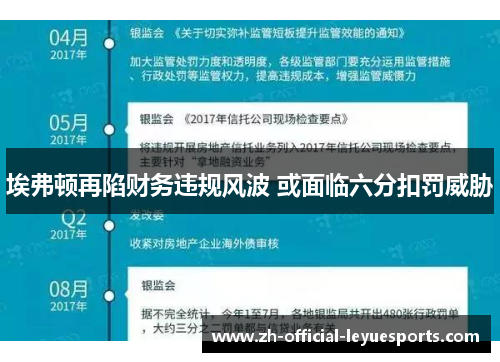 埃弗顿再陷财务违规风波 或面临六分扣罚威胁 埃弗顿再陷财务违规风波 或面临六分扣罚威胁
